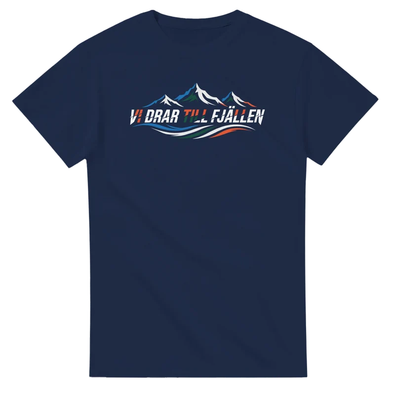 T-shirt - Vi drar till fjällen
