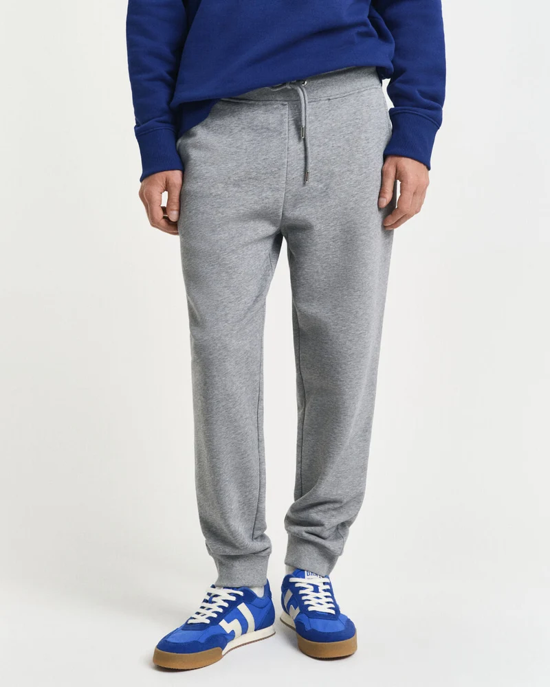 GANT Shield Sweatpant - Grey Melange