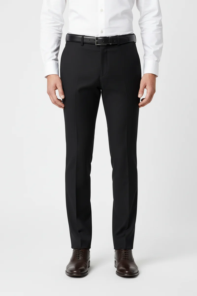 CAVALIERE Patrick Classic Suit Trousers - Black