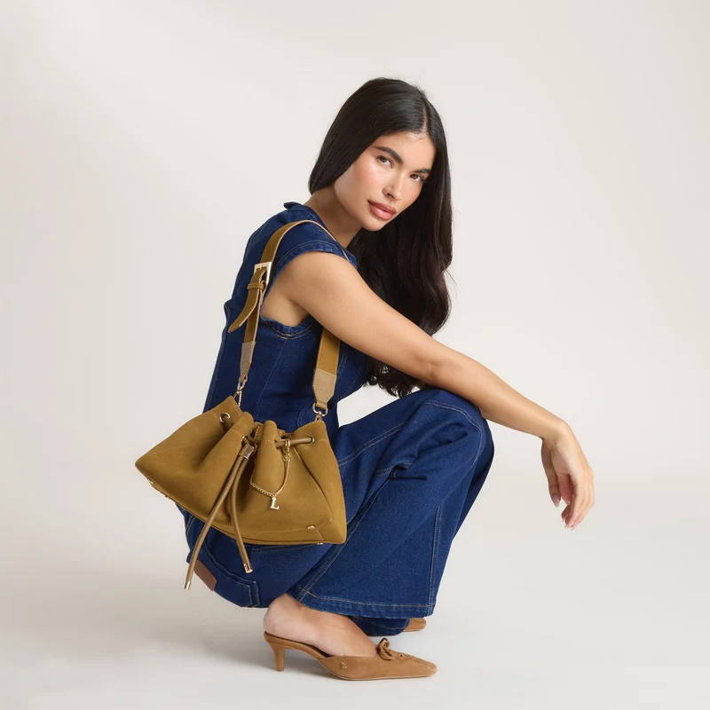 Ivy Shoulder Bag - Tan