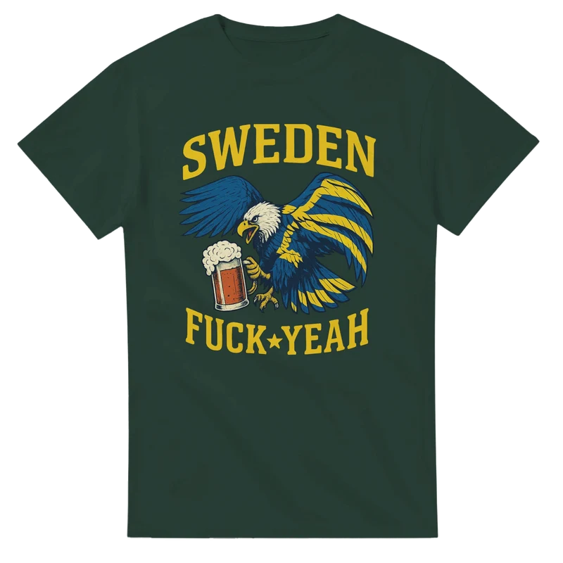 T-shirt Original – Sweden F*ck Yeah