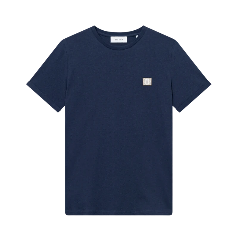 Piece 2.0 T-Shirt - Blueprint Melange/Light Sand/Dark Sand