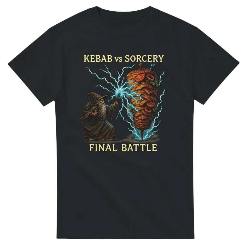 T-shirt Original – Kebab vs Sorcery: Final Battle