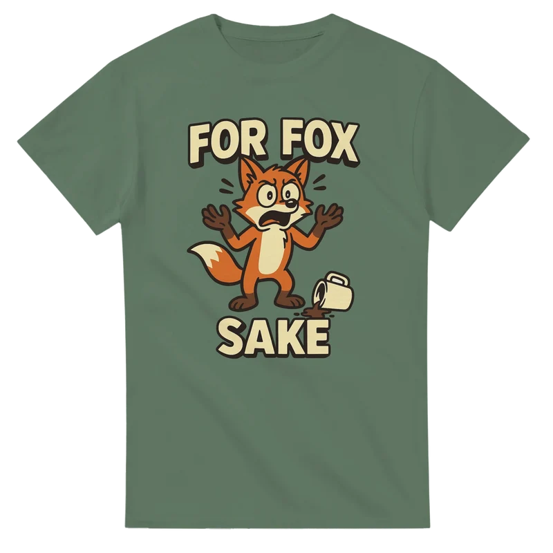 T-shirt Original – For Fox Sake