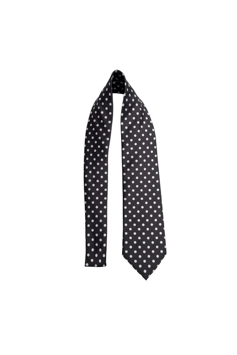 Black Colour - Bclulu Tie 208437 - Black Dot