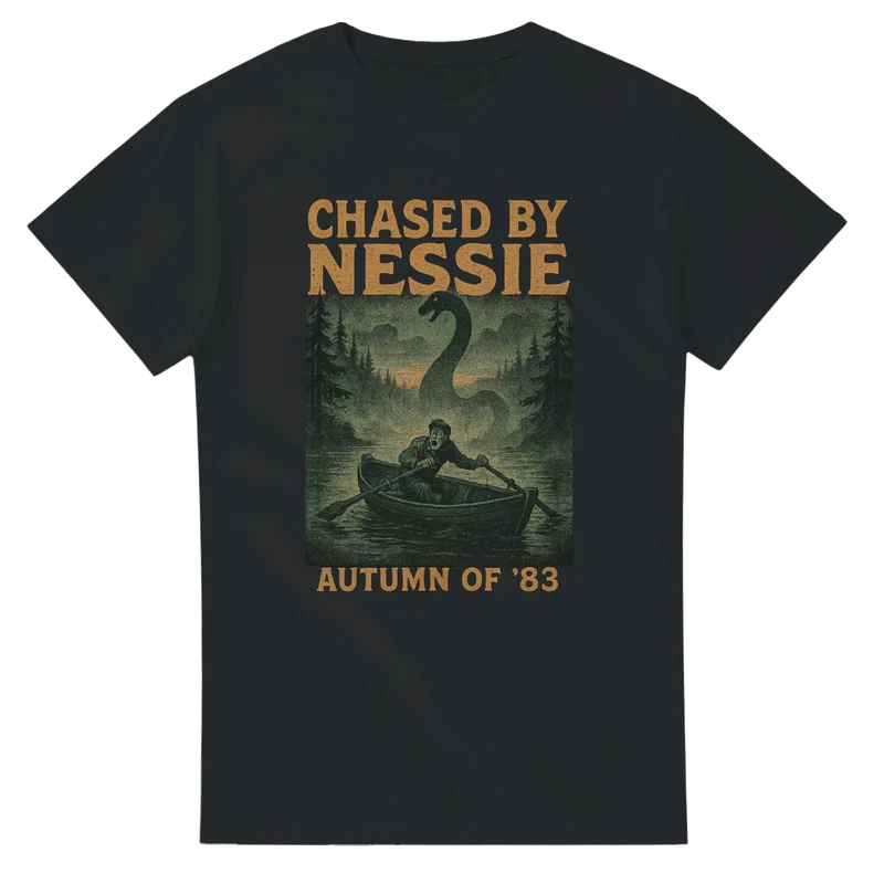 T-shirt Original - Chased by Nessie