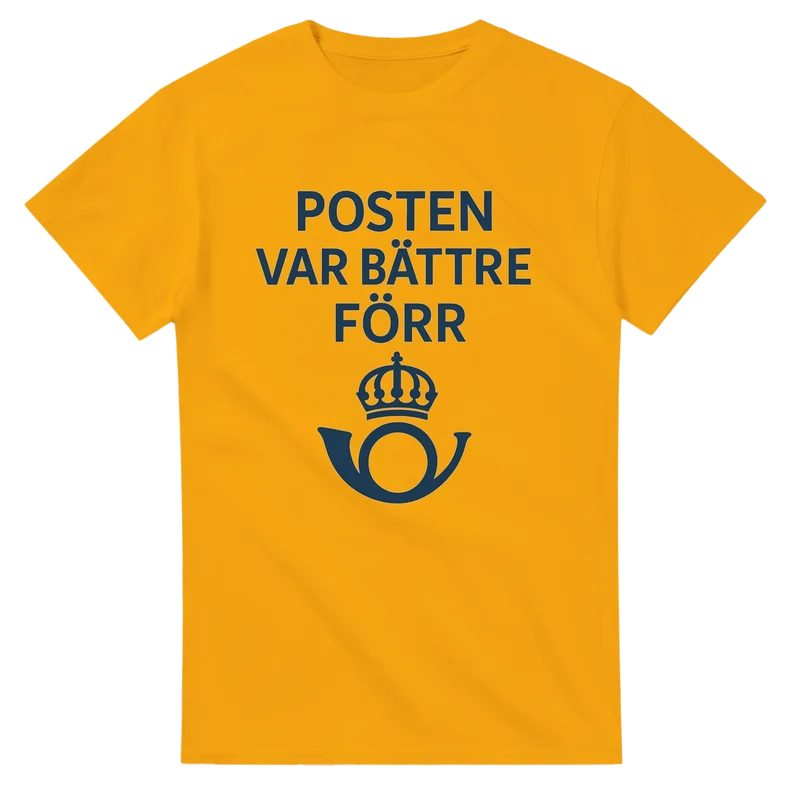 T-shirt Original - Posten var bättre förr