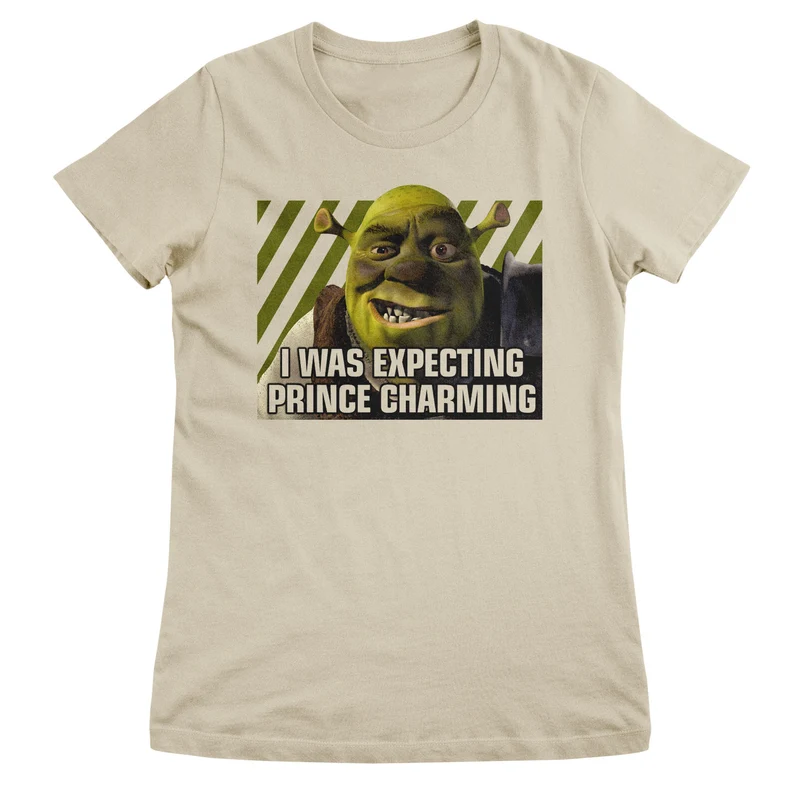 I Was Expecting Prince Charming Girly Tee