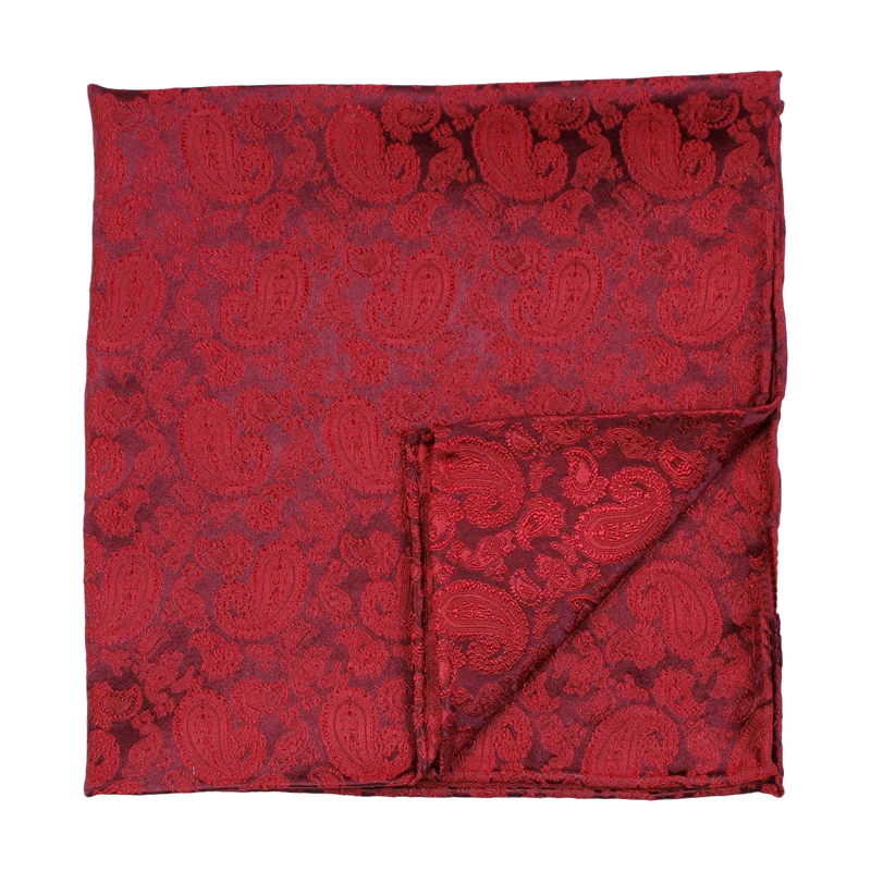 Pocket Square - Burgundy