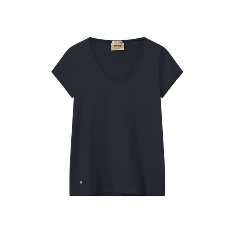 Tulli V Basic Tee - Navy