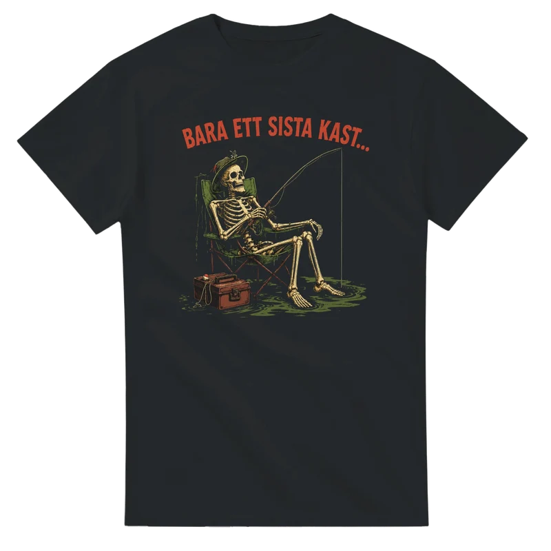 T-shirt - Bara ett sista kast...