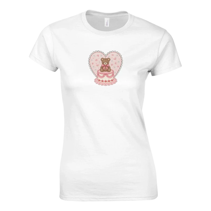 T-shirt Dam - Love Teddy