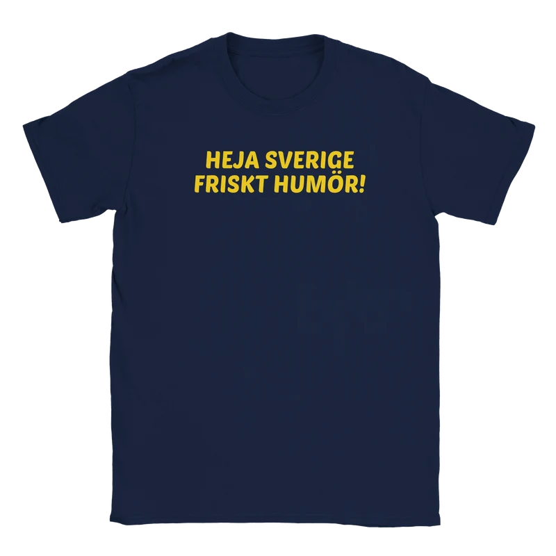 T-shirt - Heja Sverige Friskt Humör