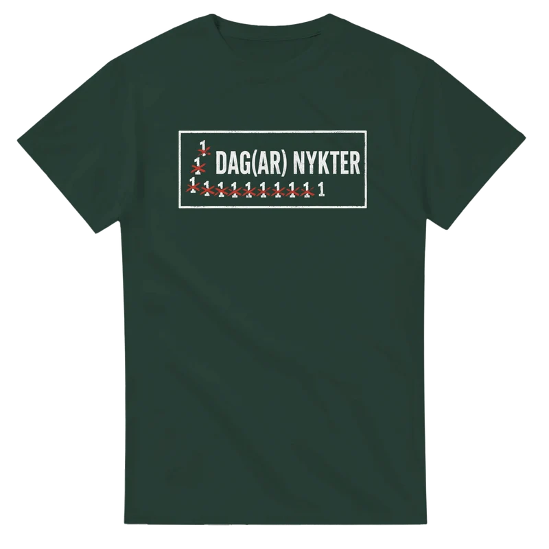 T-shirt - Dagar nykter