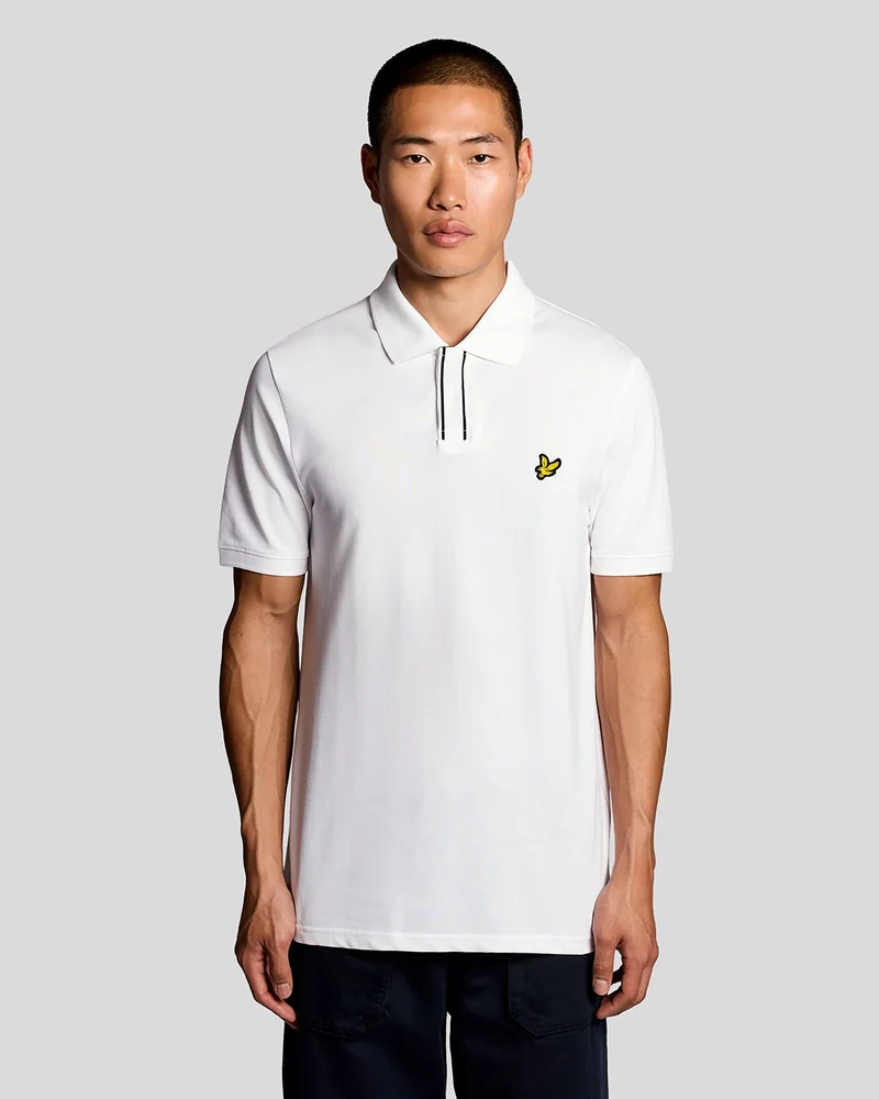 Placket Tipped Polo Shirt