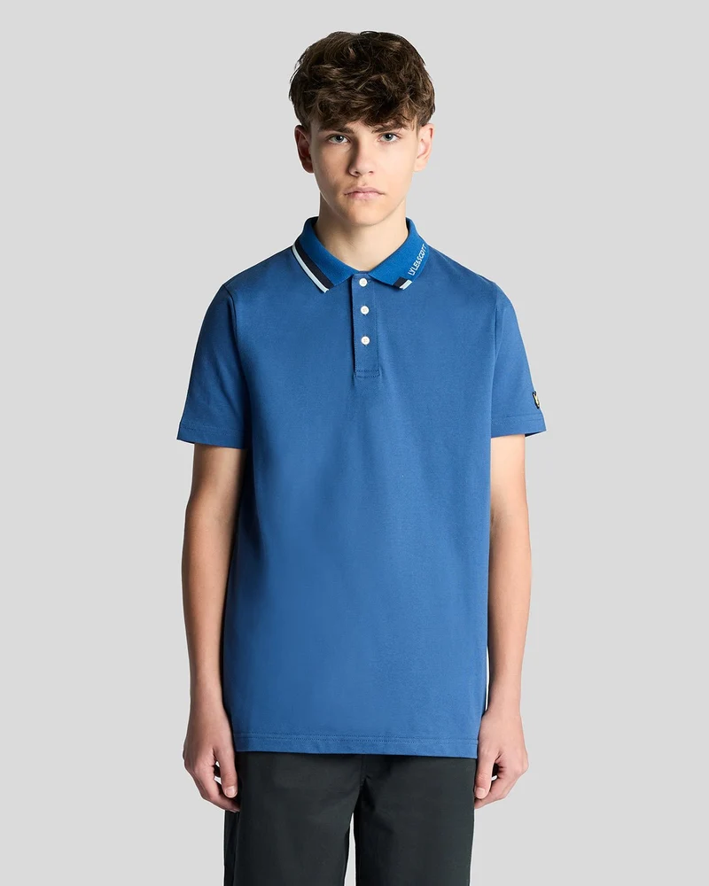 Tipped Logo Polo Shirt