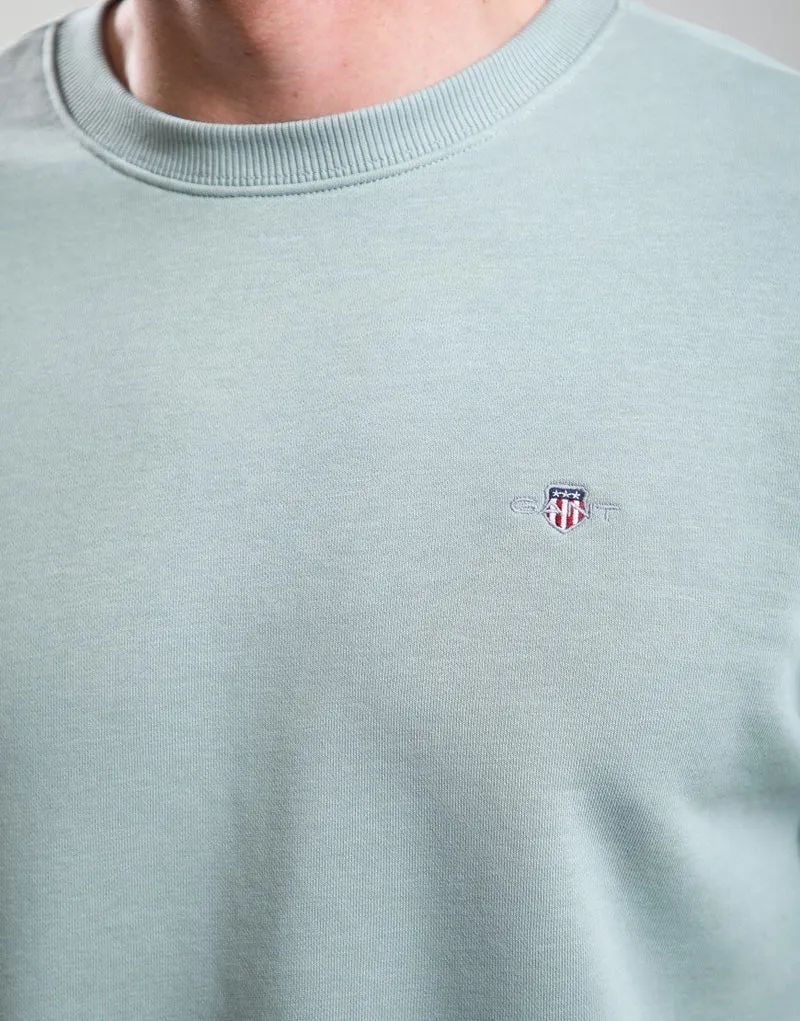 GANT Shield Sweatshirt - Ceramic Grey