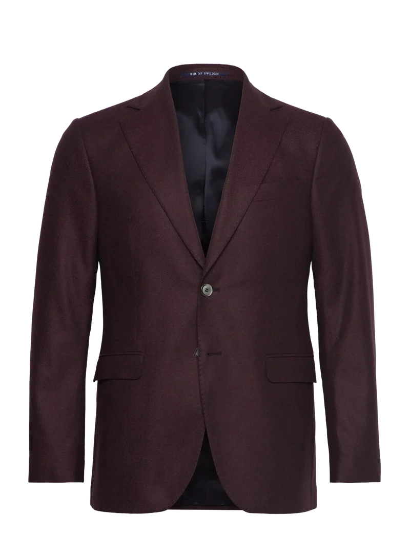 SIR OF SWEDEN Eliot Blazer - Wine Red