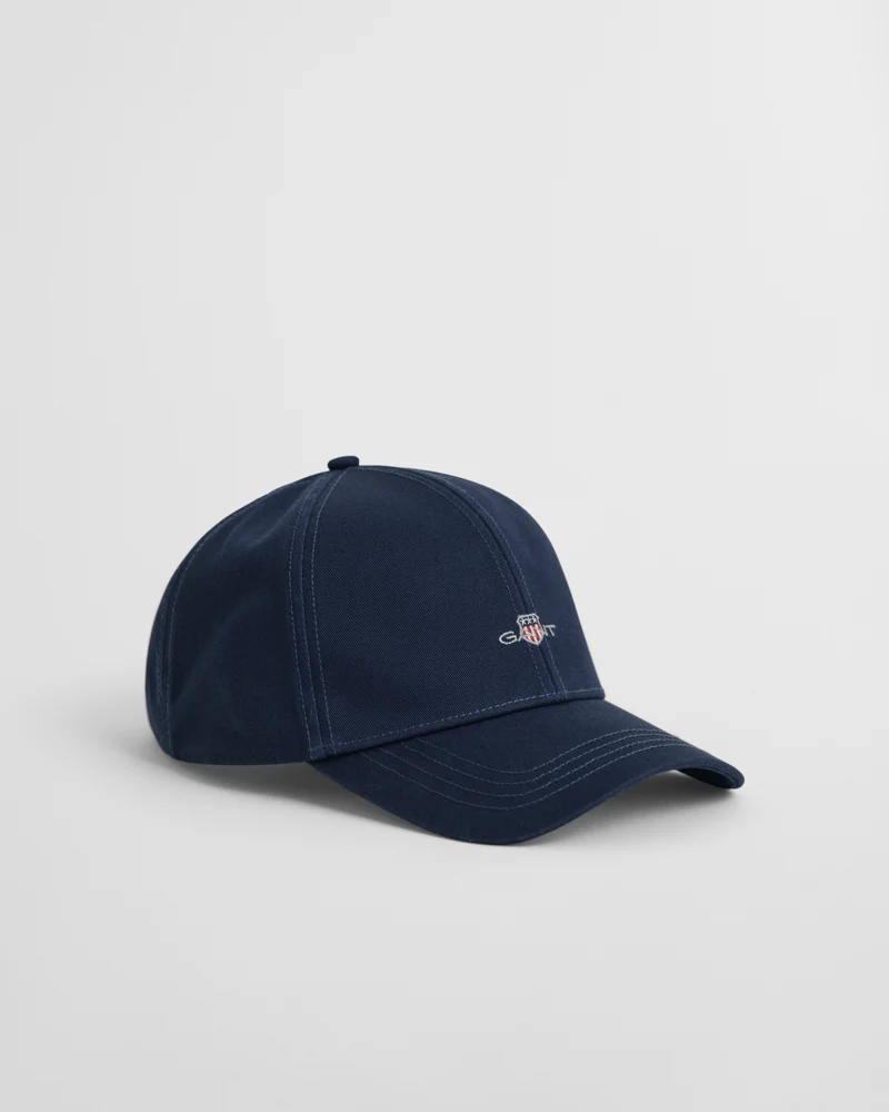 GANT Shield Cotton Twill Cap - Marine