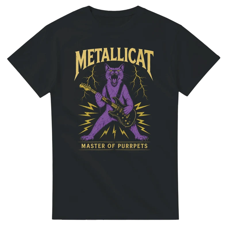 T-shirt - Metallicat