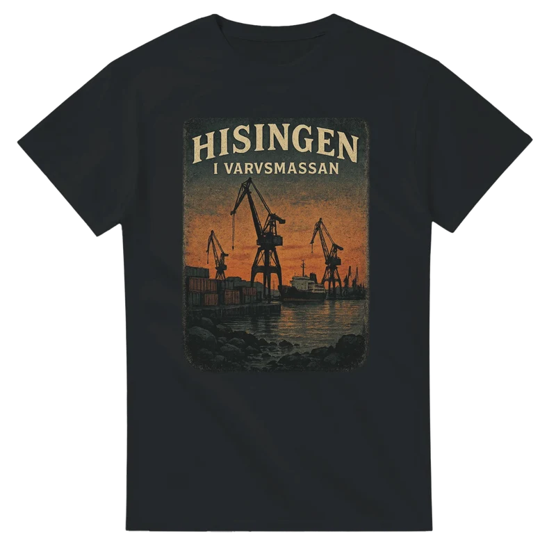 T-shirt Original - Hisingen i varvsmassan