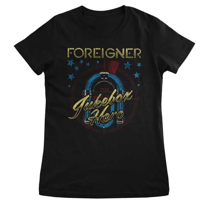Jukebox Hero Girly Tee