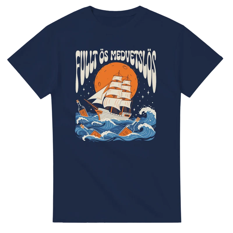 T-shirt - Fullt ös medvetslös