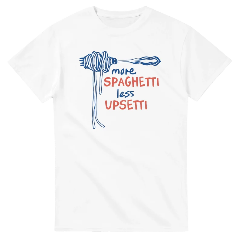 T-shirt - More spaghetti less upsetti