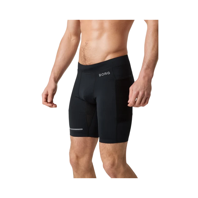 Borg Performance Short Tights - Black Beauty