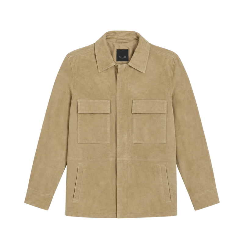 Soft Suede Aiden Pocket - Camel
