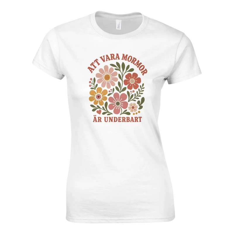 T-shirt Dam - Att vara mormor är underbart