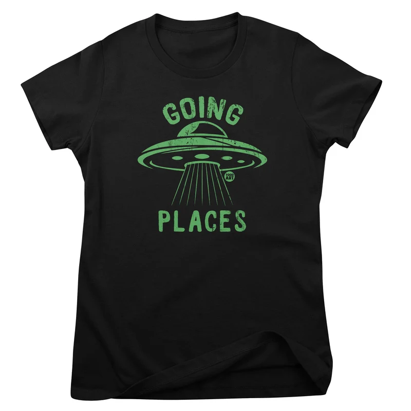 Going Places - ToddArt Girly Tee