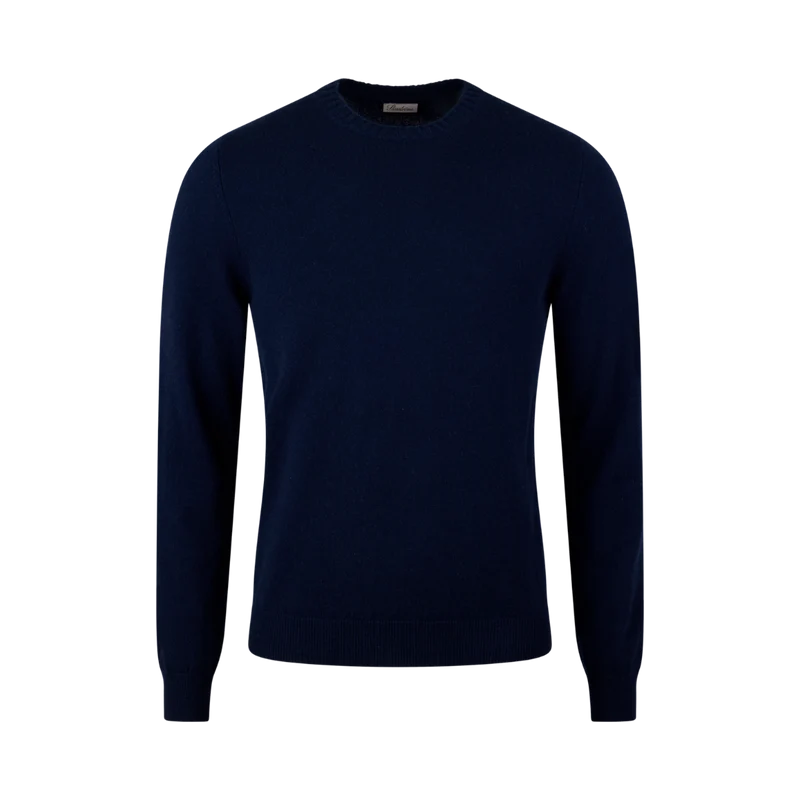 Pullover Knitted Crew Neck - 180 Navy