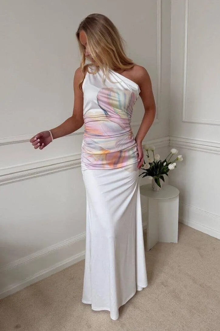 BYIC x Molly&My - Andreaic Maxi Dress A23768 - Watercolor Bloom