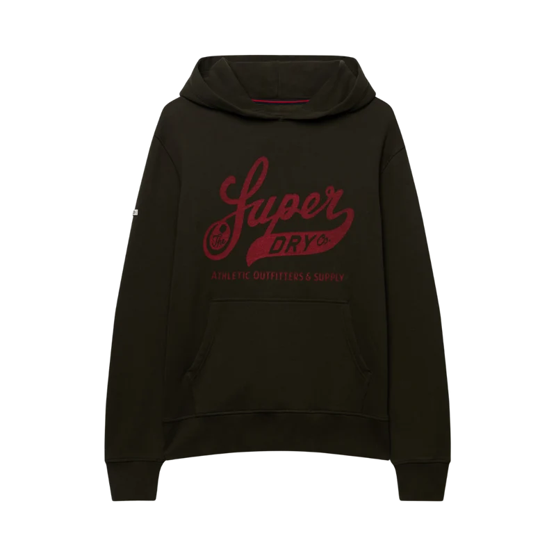 Vintage Script Hood - Vintage Black