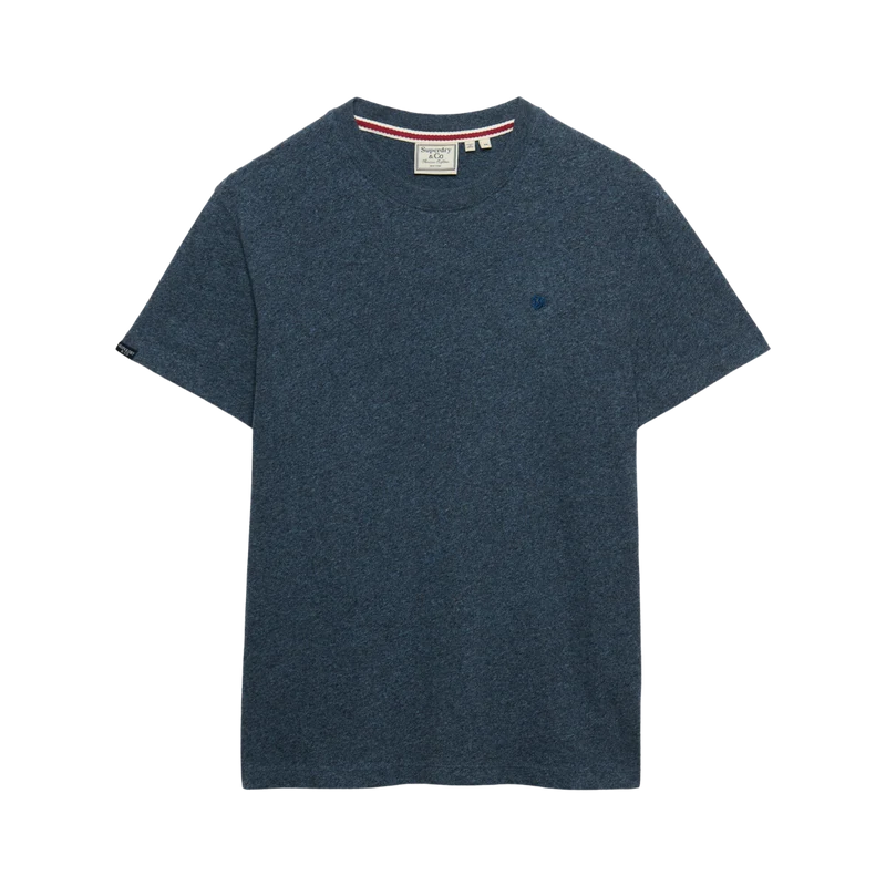 Essential Sdco Logo Emb Tee - Dark Blue Grit/Pure Navy