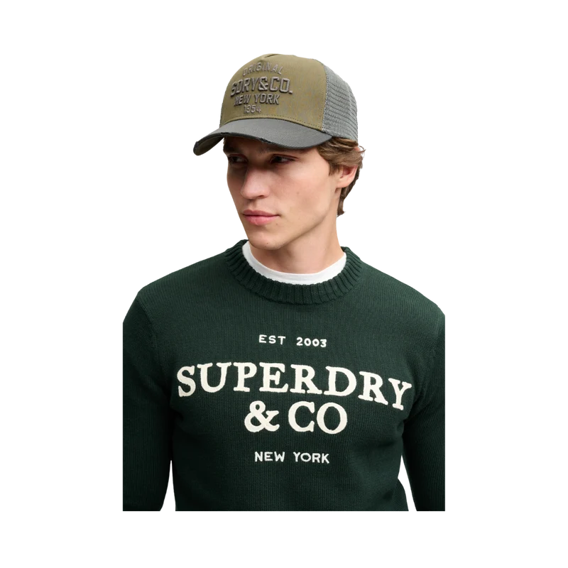 Dirt Road Bedford Trucker Cap - Bedford Khaki