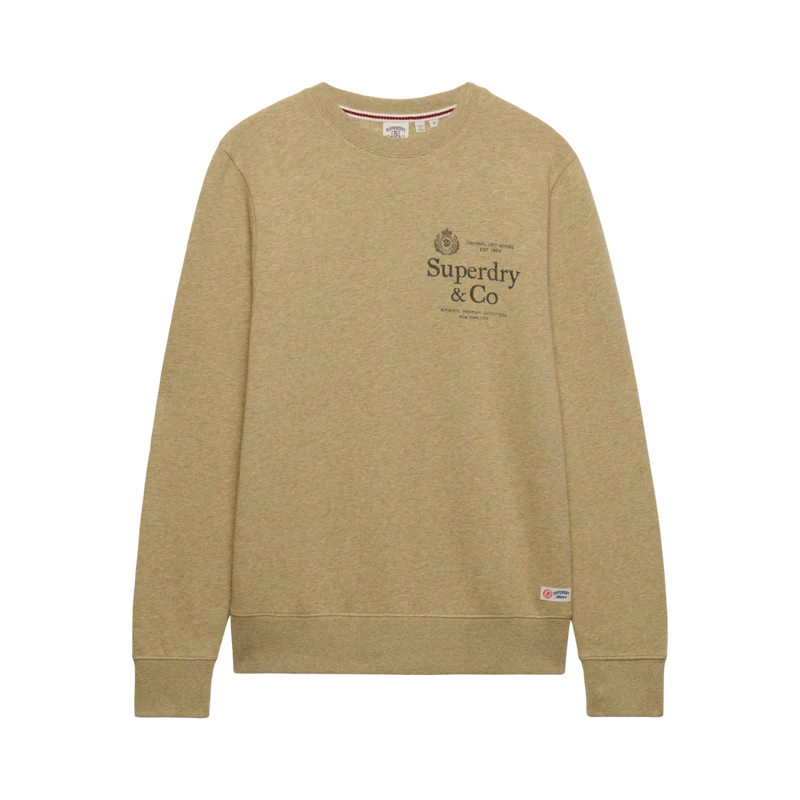 1954 Company Relaxed Sweat - Pumice Stone Beige Marl