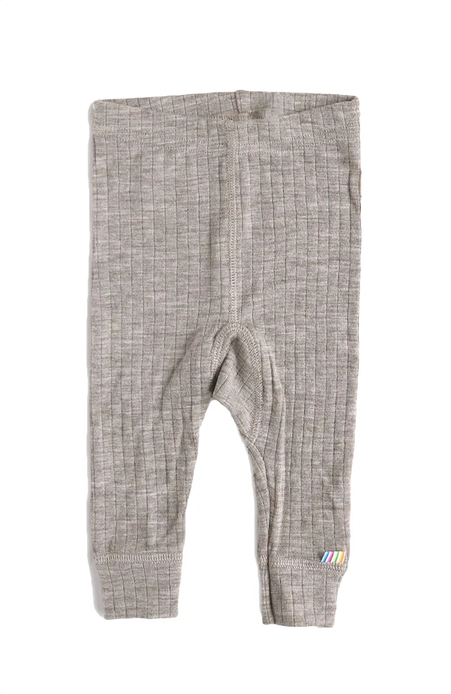 Wool Baby Leggings - Sand