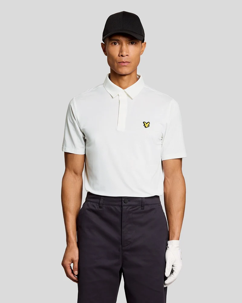 Concealed Placket Polo Shirt