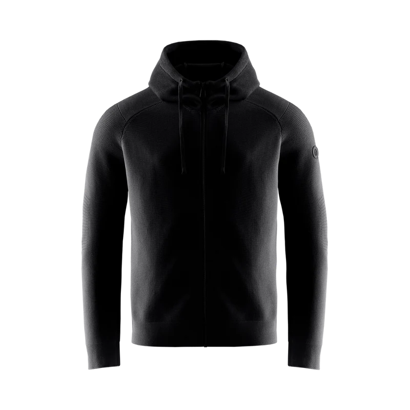 Element Seamless Zip Hood - Carbon