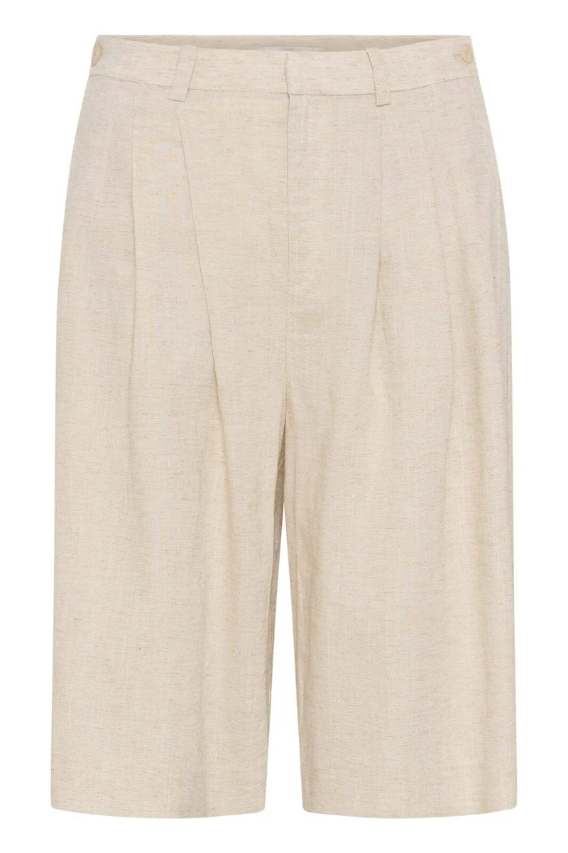 Gestuz - Gzriava Shorts 10911253 - 107203 - Light Sand Melange