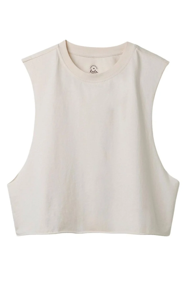 Lala Berlin - Tank Top Heike 10024779 - White Sand