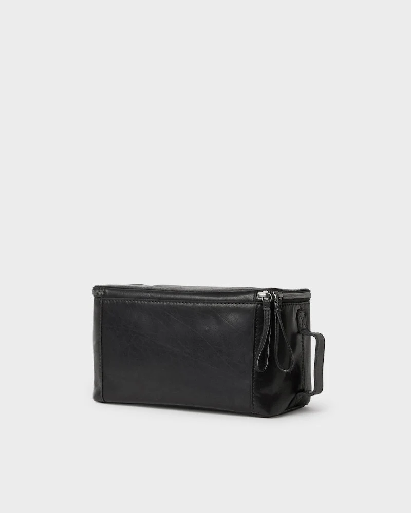 SADDLER Barolo Wash Bag - Black
