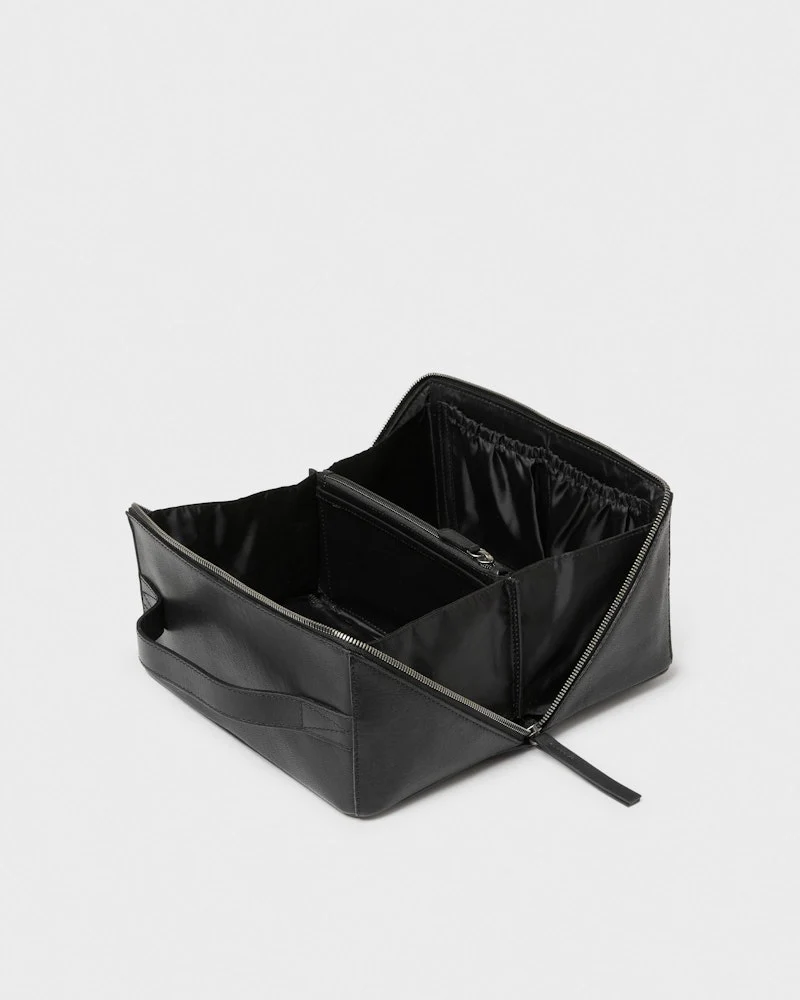 SADDLER Visten Wash Bag - Black