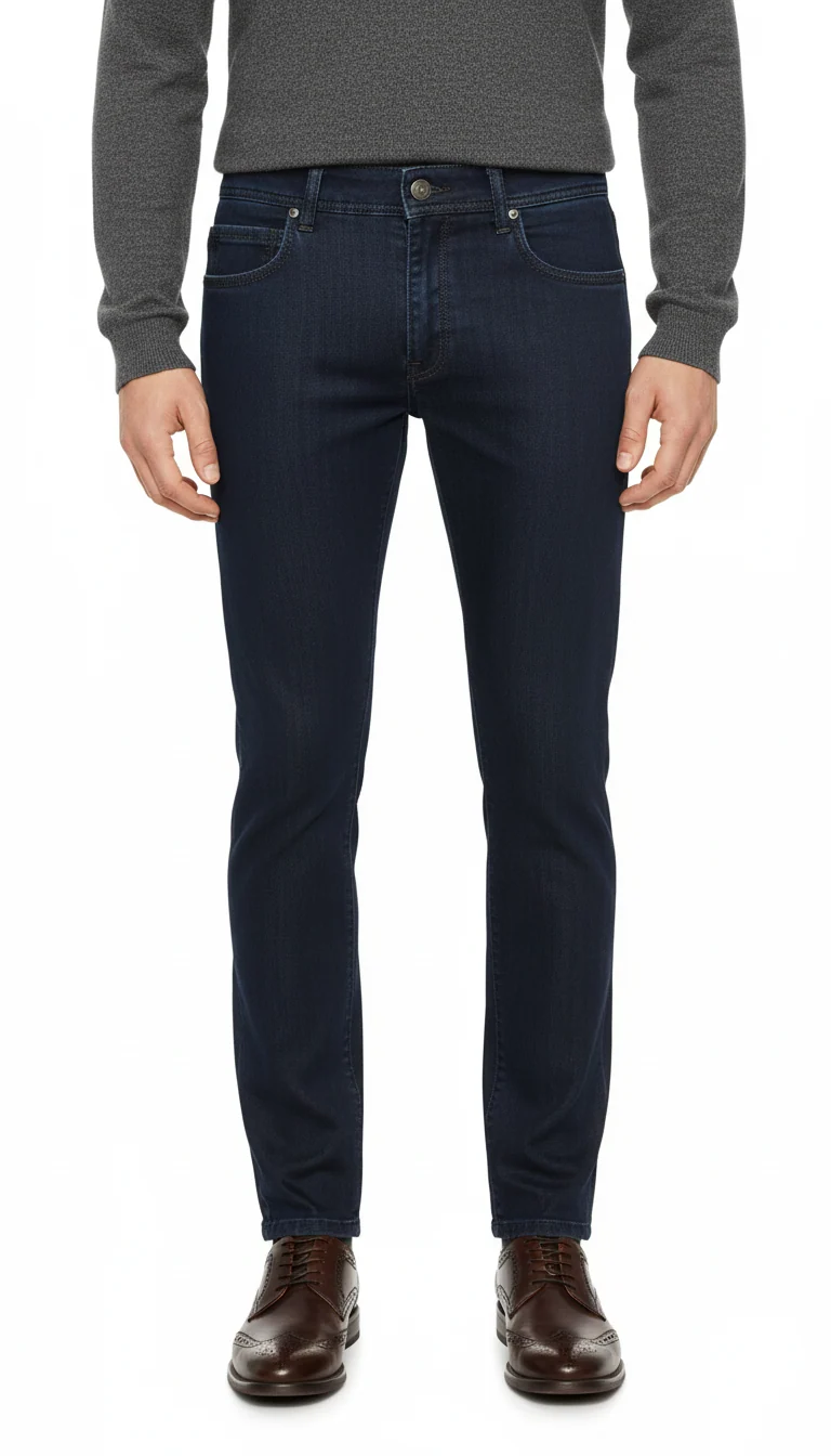 SAND Burton Stretch Jeans - Dark Blue