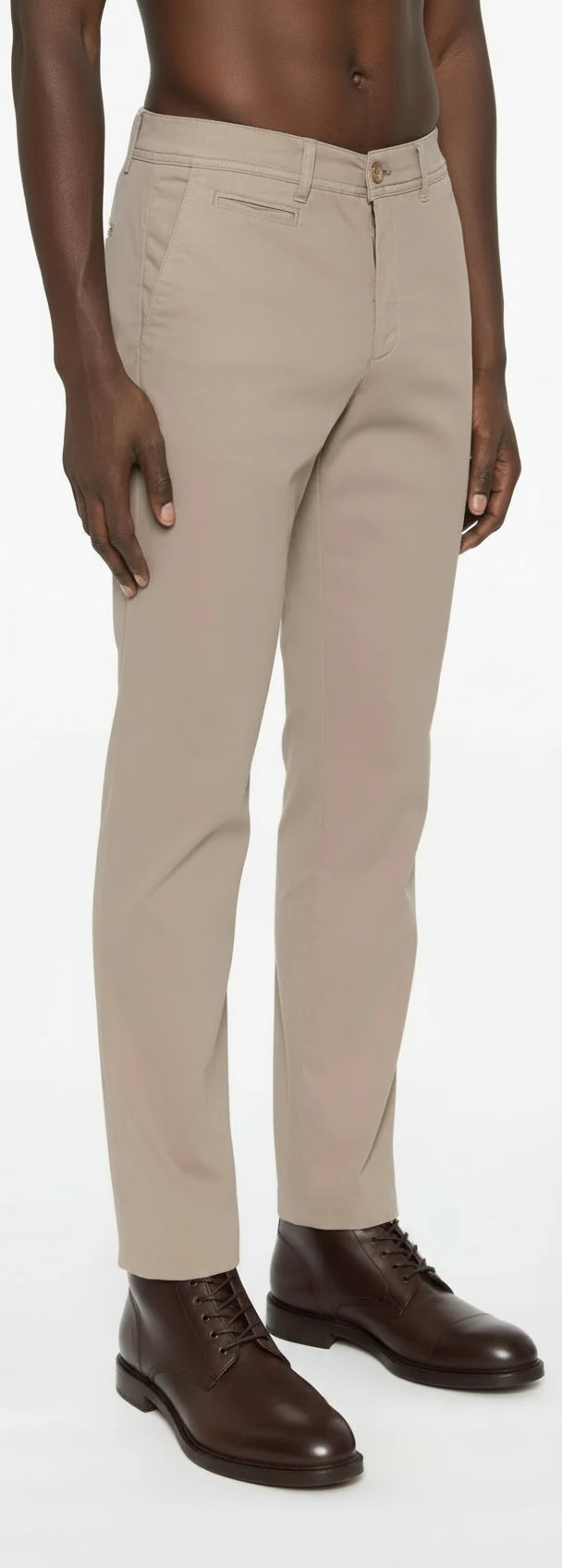 SAND Dilan Suede Touch Chino - Beige