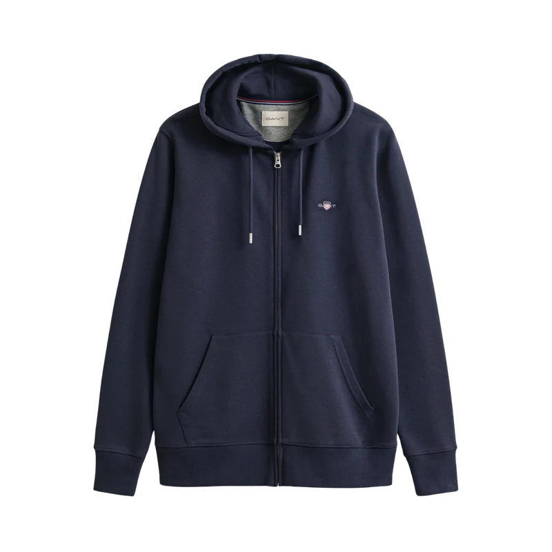 Shield Full Zip Hoodie - Evening Blue