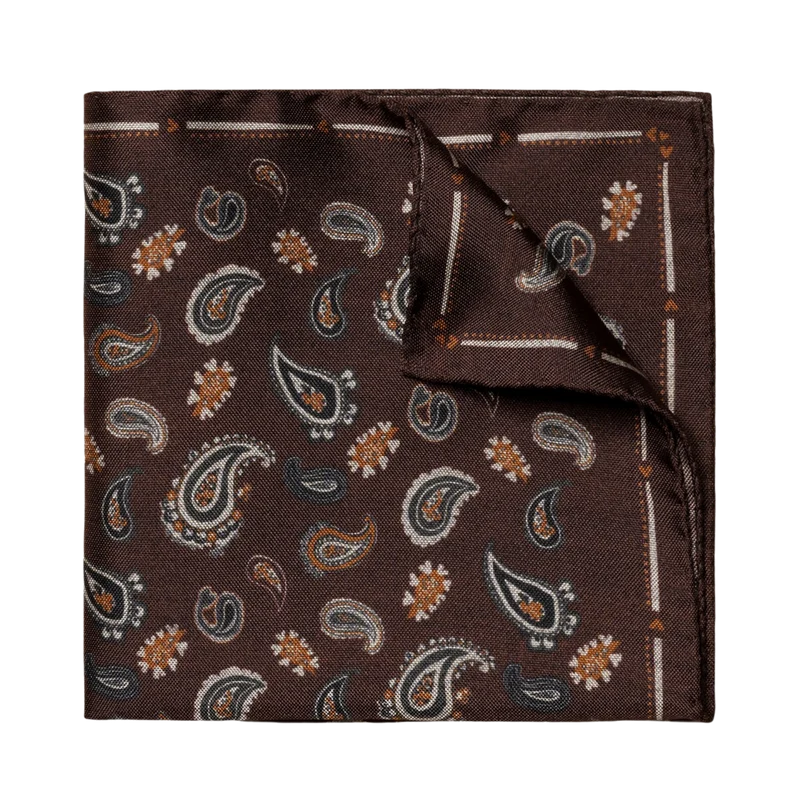 Pocket square - Brown
