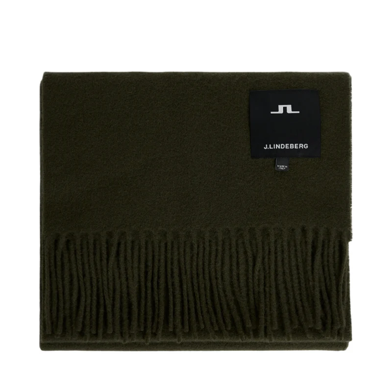 Champ Solid Wool Scarf - Green